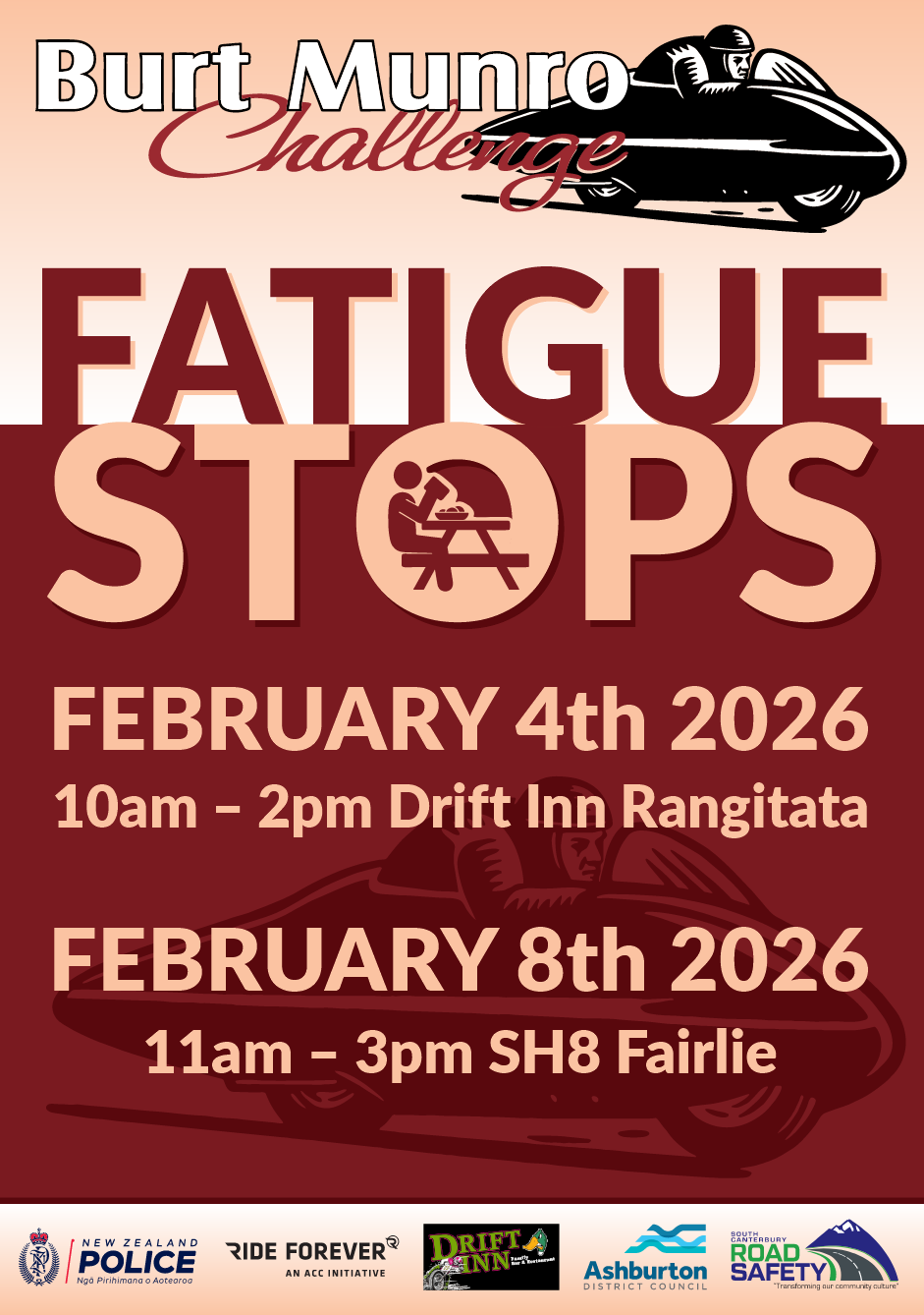 Burt Munro Event Poster 2026